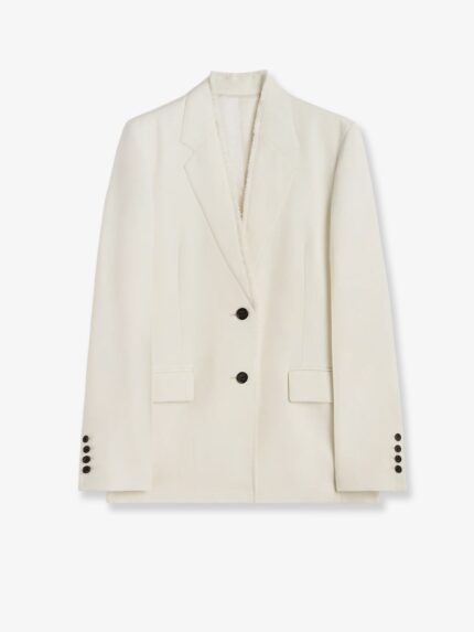 TOTEME Raw Lapel Blazer