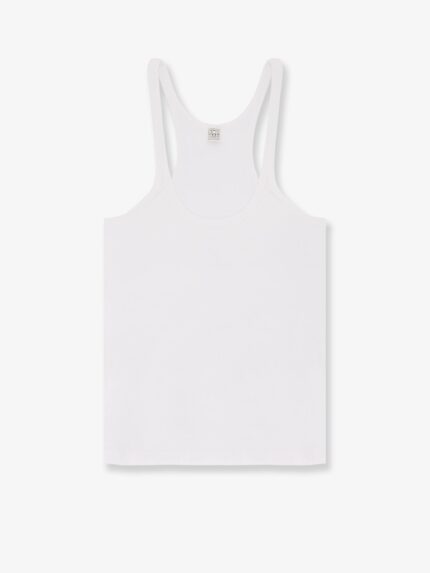 TOTEME Ribbed Cotton Tank Top