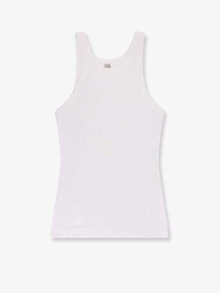 TOTEME Ribbed Cotton Tank Top