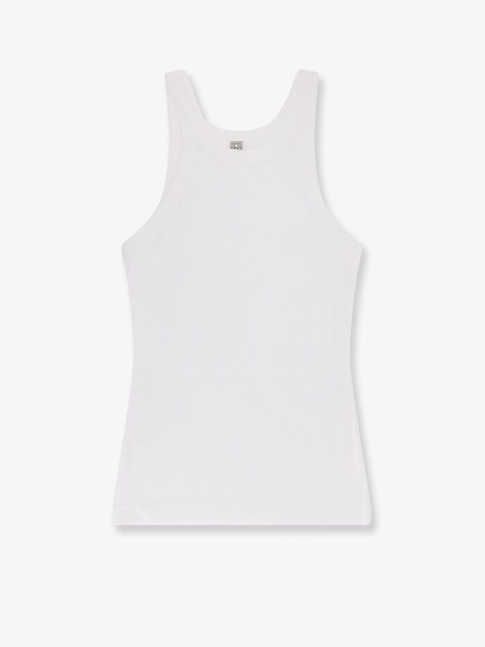 TOTEME Ribbed Cotton Tank Top
