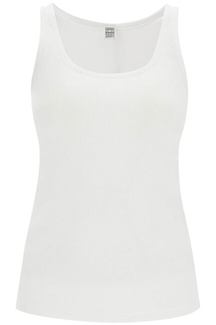 TOTEME Ribbed Tank Top With Spaghetti