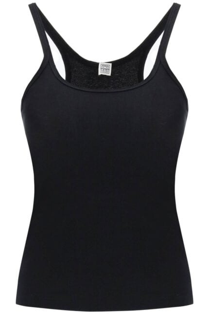 TOTEME Scoop Neck Rib Tank Top