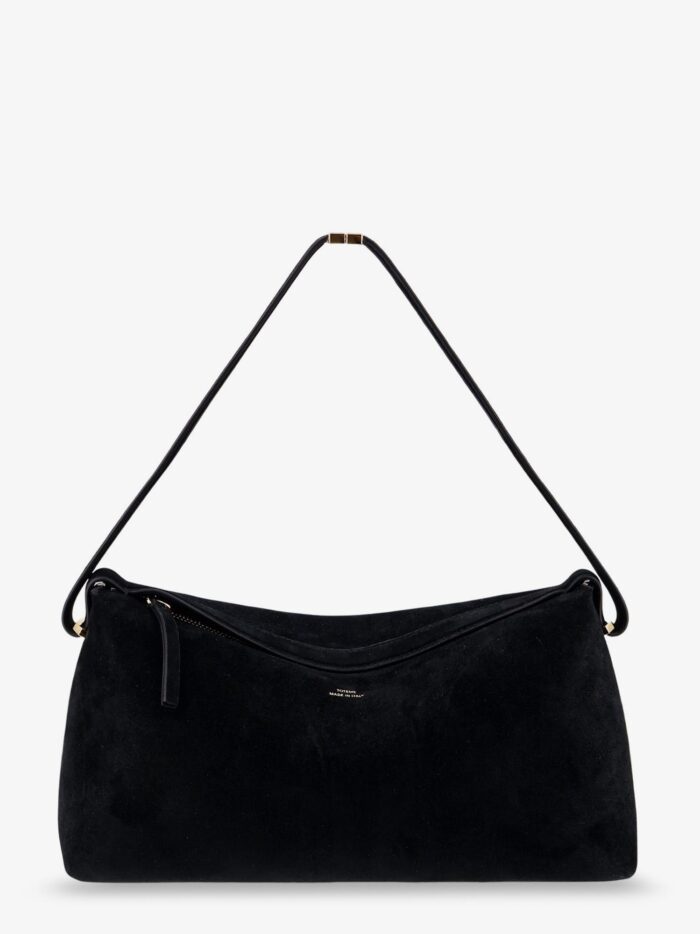 TOTEME Scoop Suede Clutch