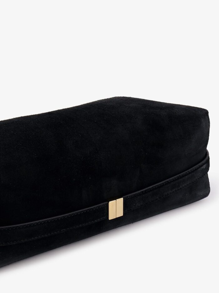 TOTEME Scoop Suede Clutch