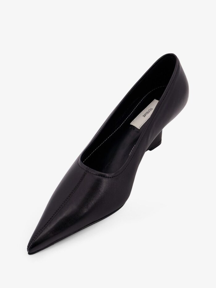 TOTEME Sharp Wedge Leather Pumps