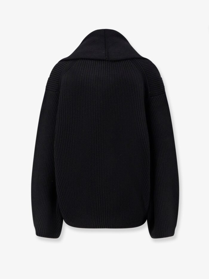 TOTEME Shawl-Lapel Wool Cardigan