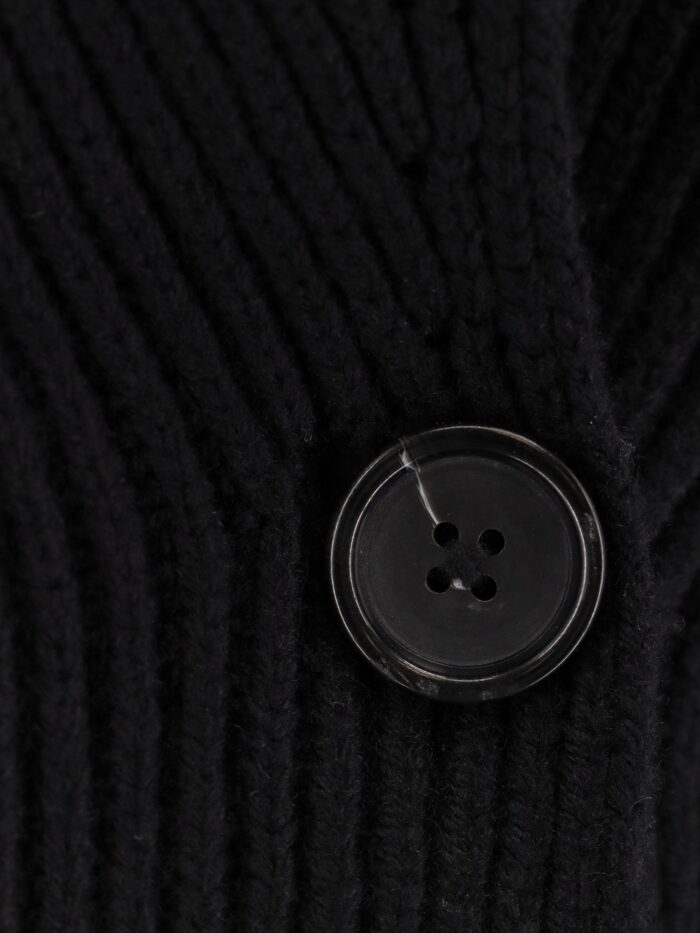 TOTEME Shawl-Lapel Wool Cardigan