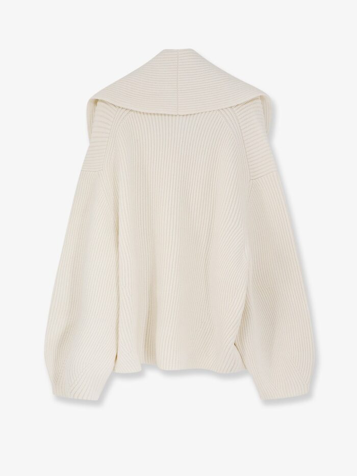 TOTEME Shawl-Lapel Wool Cardigan