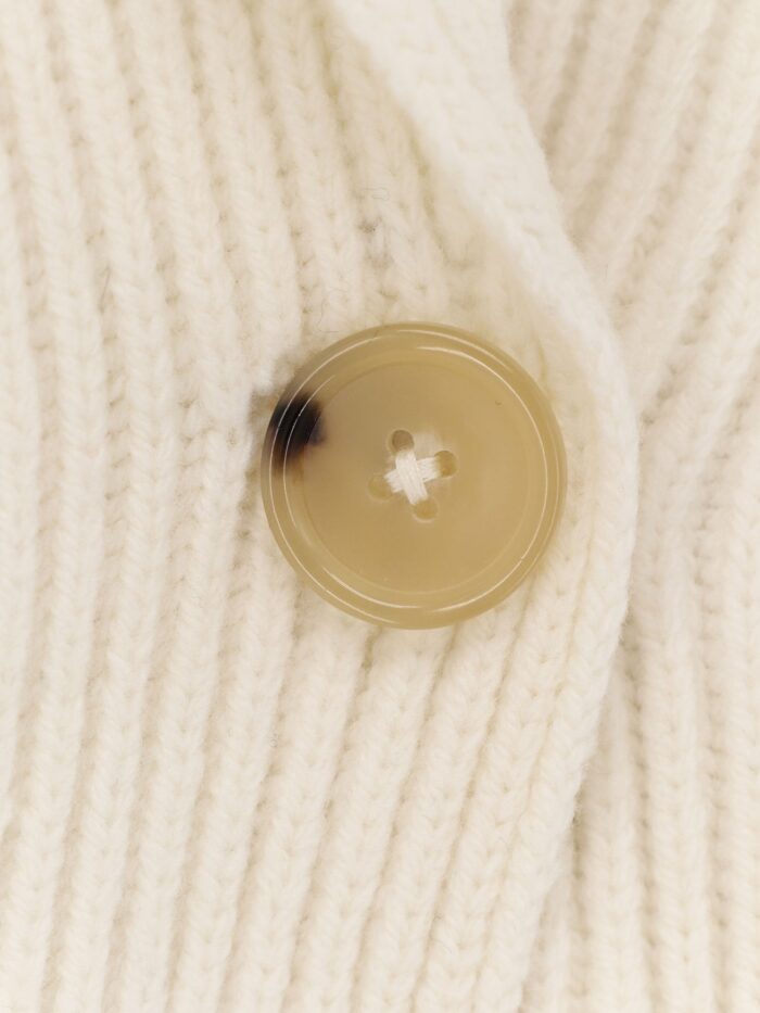 TOTEME Shawl-Lapel Wool Cardigan