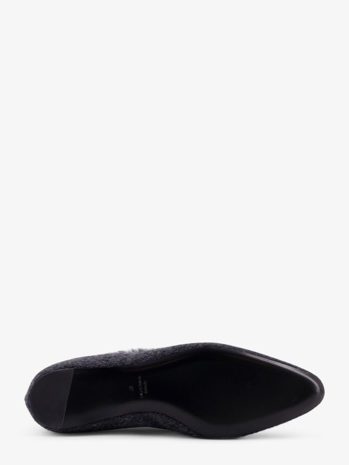 TOTEME Shearling Edge Wool Ballerinas