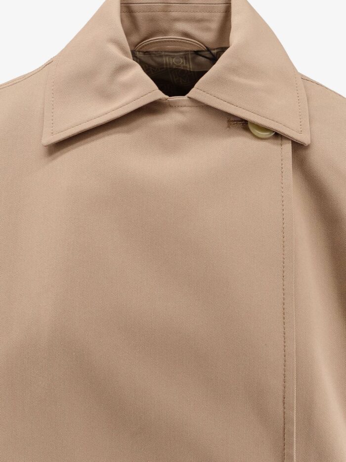 TOTEME Signature Cotton Blend Trench