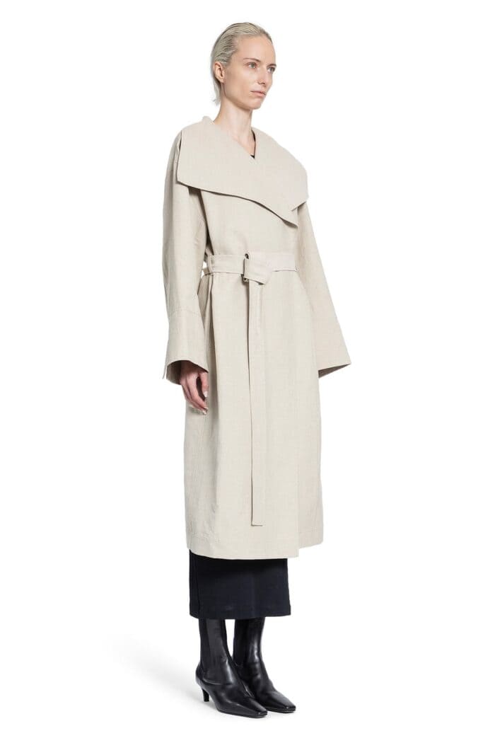 TOTEME Signature Linen Blend Coat