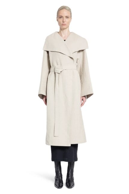 TOTEME Signature Linen Blend Coat