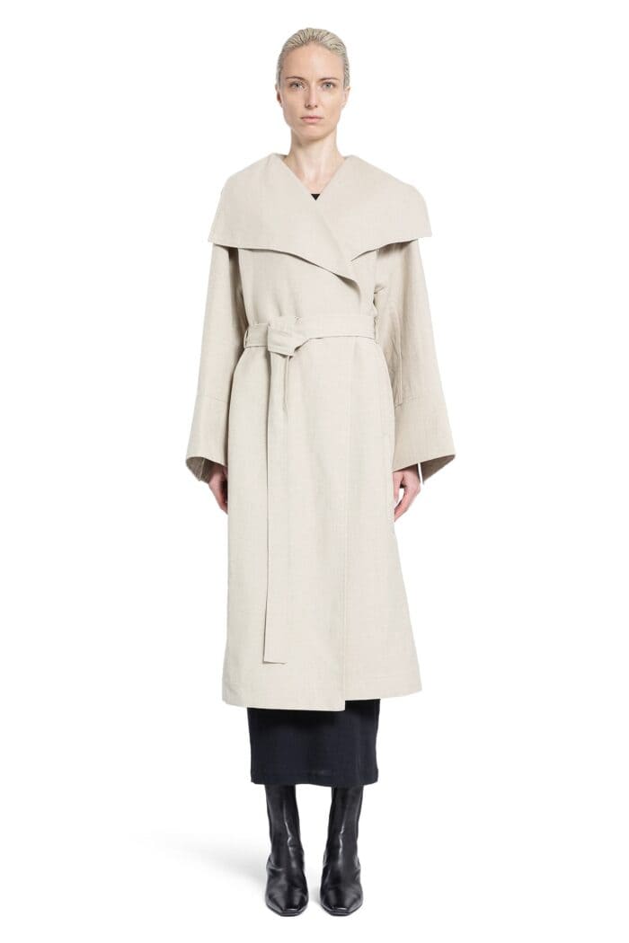 TOTEME Signature Linen Blend Coat