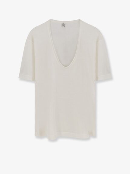 TOTEME Silk And Cotton Blend T-shirt