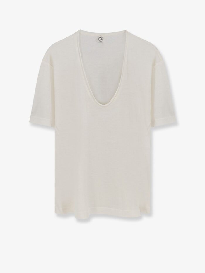 TOTEME Silk And Cotton Blend T-shirt