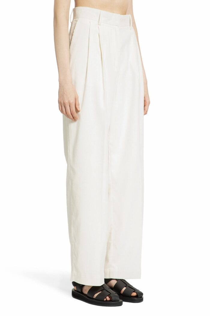 TOTEME Silk Cotton Cord Trousers