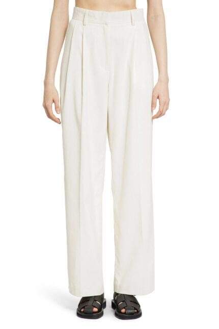 TOTEME Silk Cotton Cord Trousers