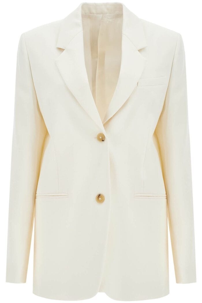 TOTEME Single-breasted Canvas Blazer