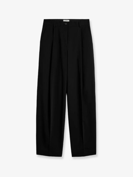 TOTEME Single Pleat Cotton Trousers