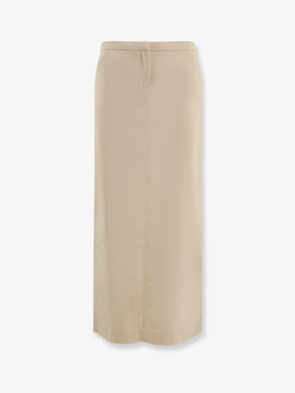 TOTEME Staright Cotton Blend Skirt
