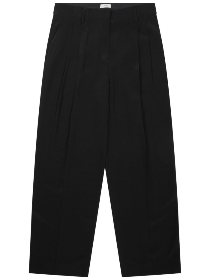 TOTEME STRAIGHT PANTS WITH PLEATS