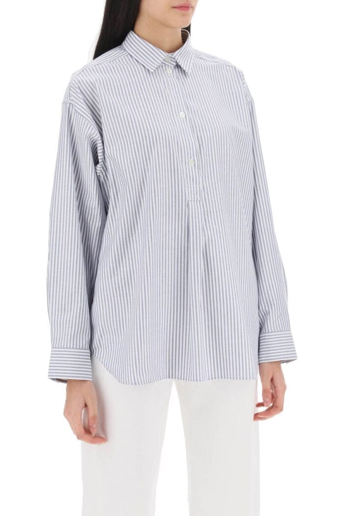 TOTEME Striped Oxford Shirt