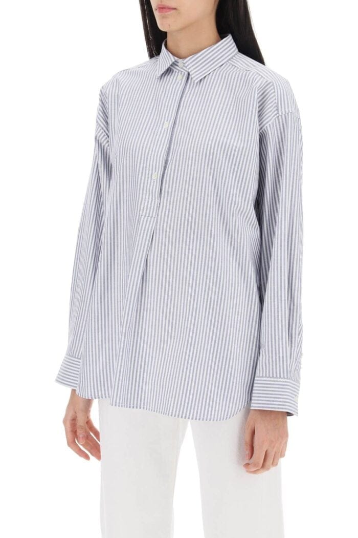 TOTEME Striped Oxford Shirt