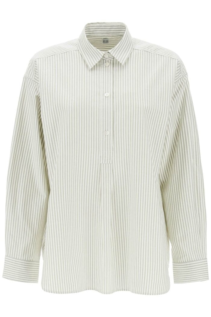 TOTEME Striped Oxford Shirt