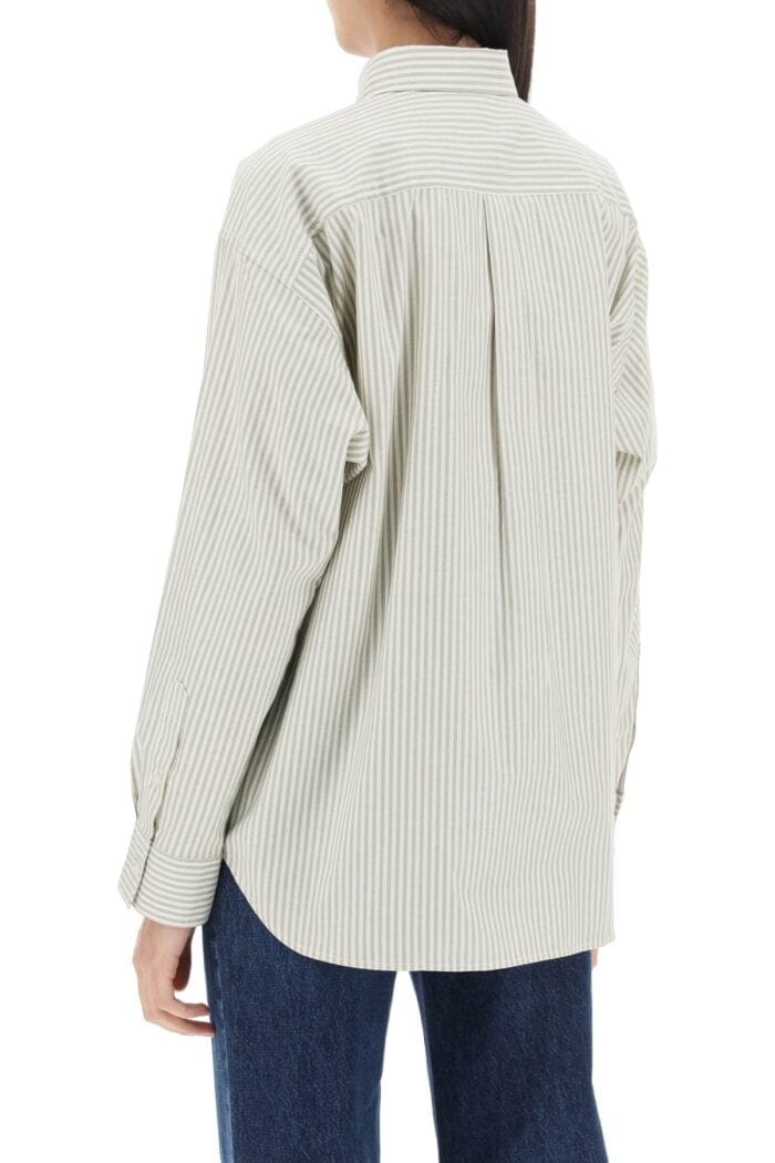 TOTEME Striped Oxford Shirt