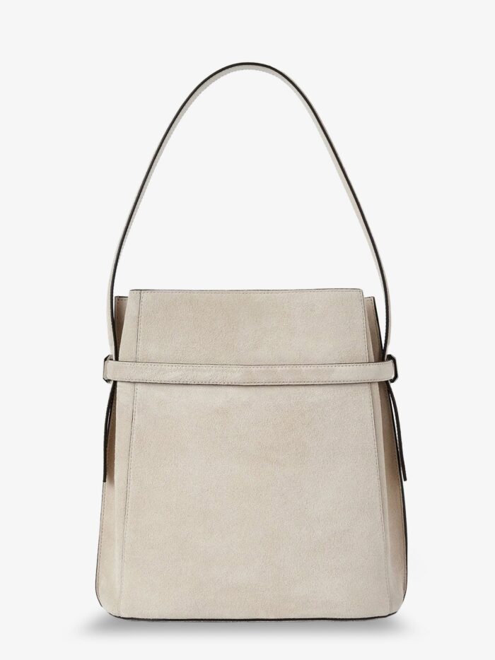 toteme suede belted bucket bag TOTEME Suede Belted Bucket Bag