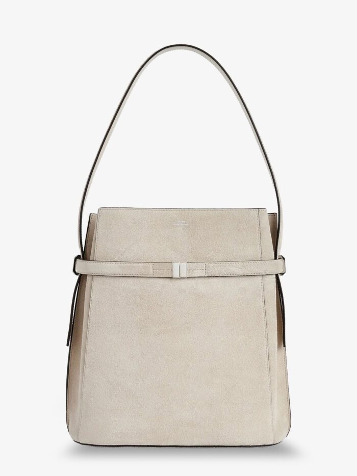 toteme suede belted bucket bag TOTEME Suede Belted Bucket Bag