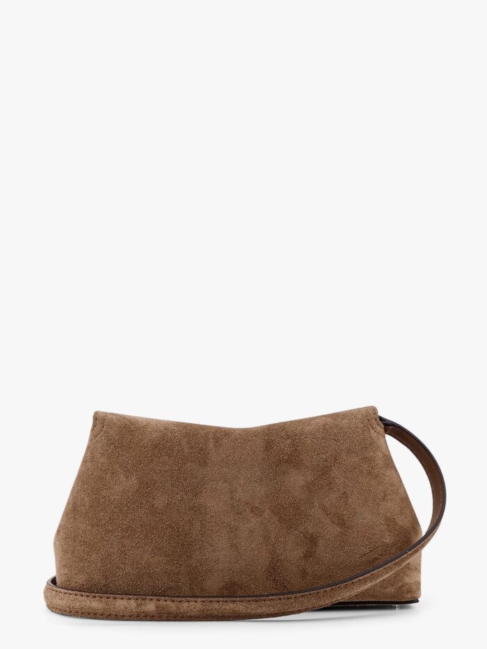 TOTEME Suede T-Lock Clutch