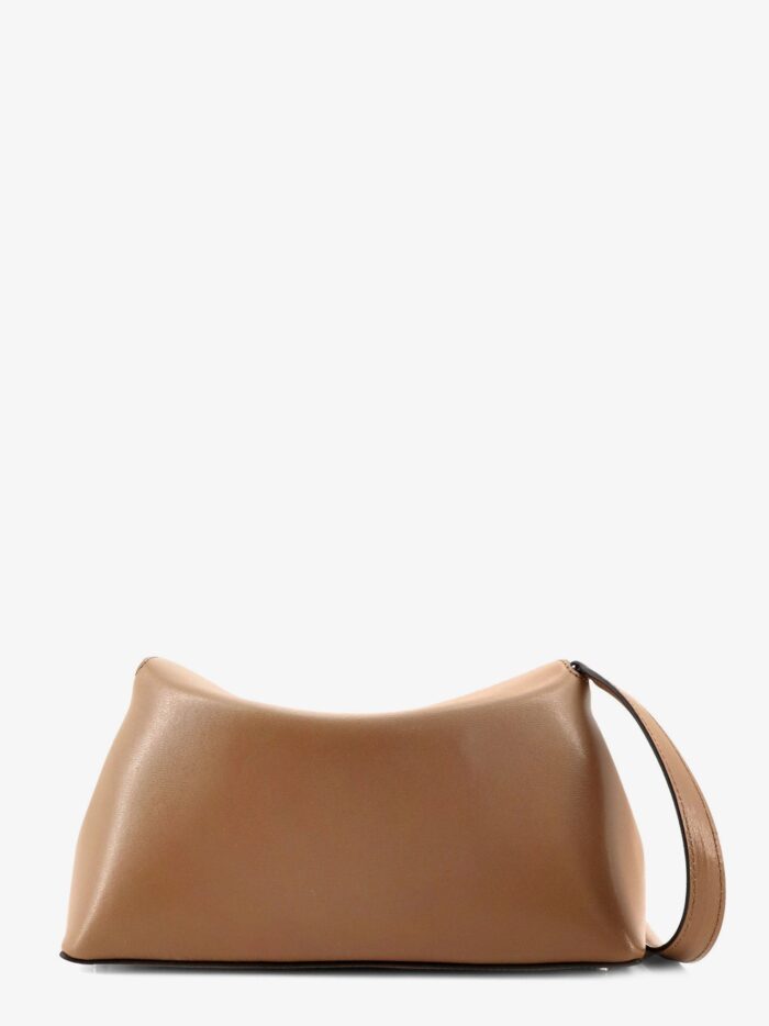 TOTEME T-Lock Clutch Leather Shoulder Bag