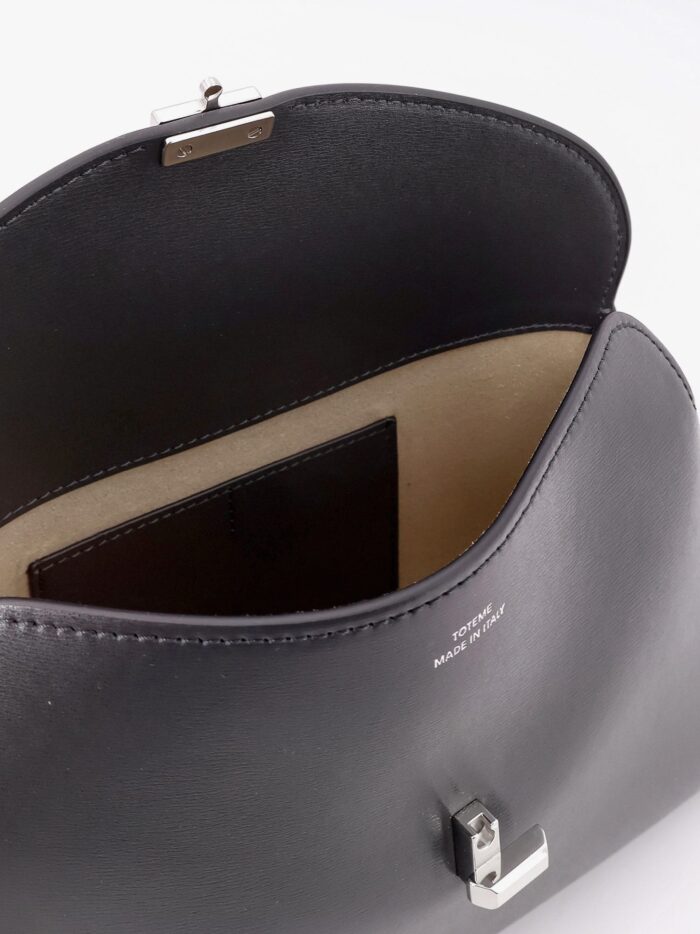 TOTEME T-lock Clutch Leather Shoulder Bag