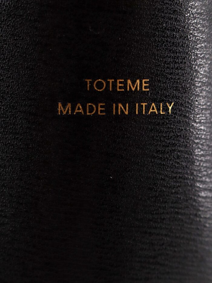 TOTEME T-Lock Clutch Leather Shoulder Bag