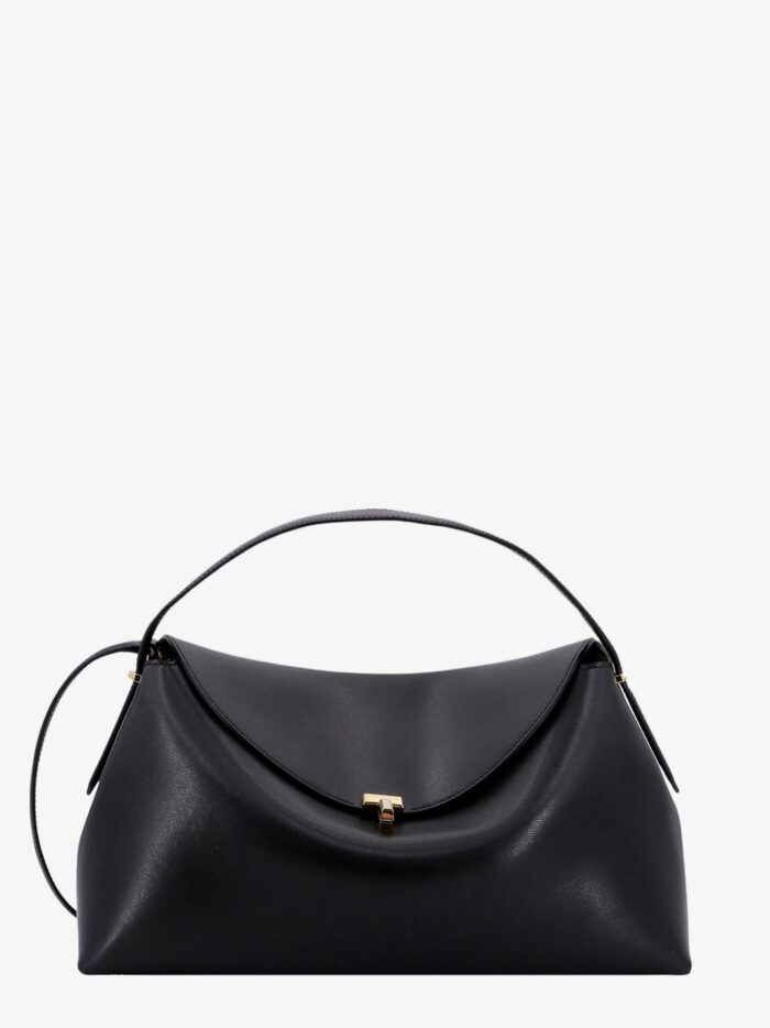 TOTEME T-Lock Leather Shoulder Bag