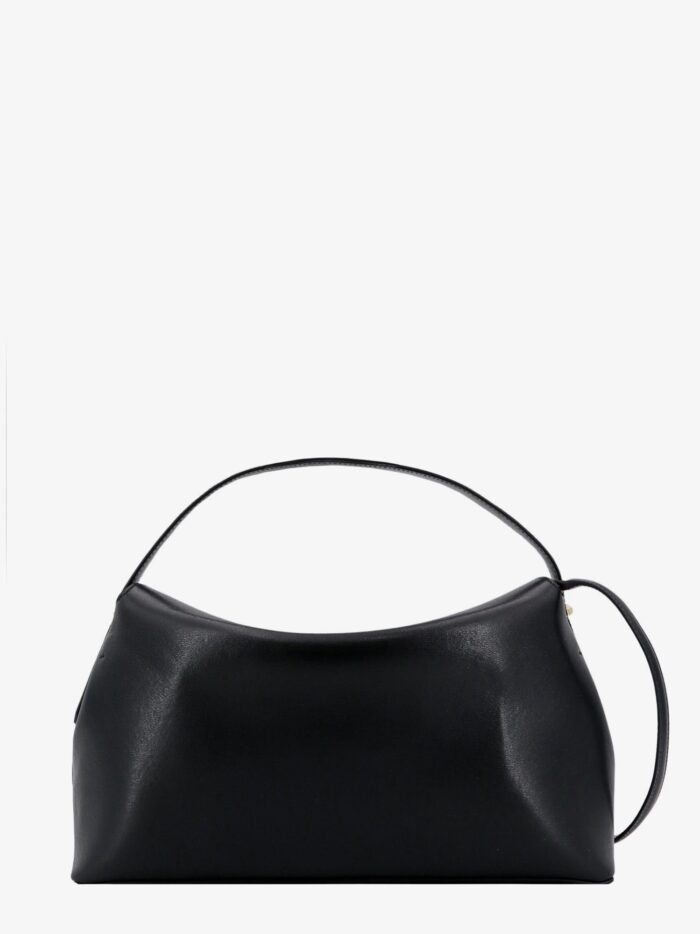 TOTEME T-Lock Leather Shoulder Bag