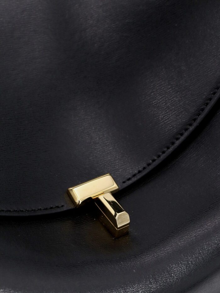 TOTEME T-Lock Leather Shoulder Bag