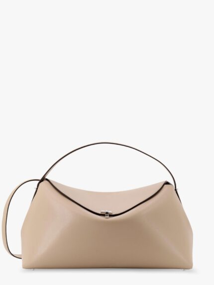 TOTEME T-Lock Leather Shoulder Bag