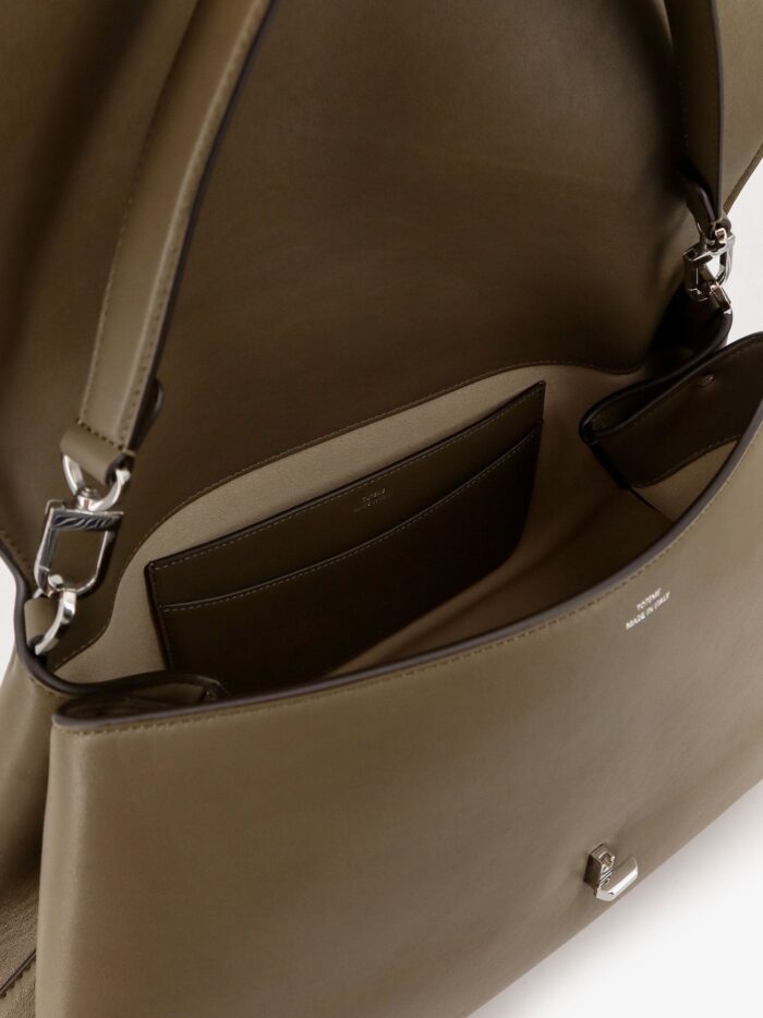 TOTEME T-Lock Leather Shoulder Bag