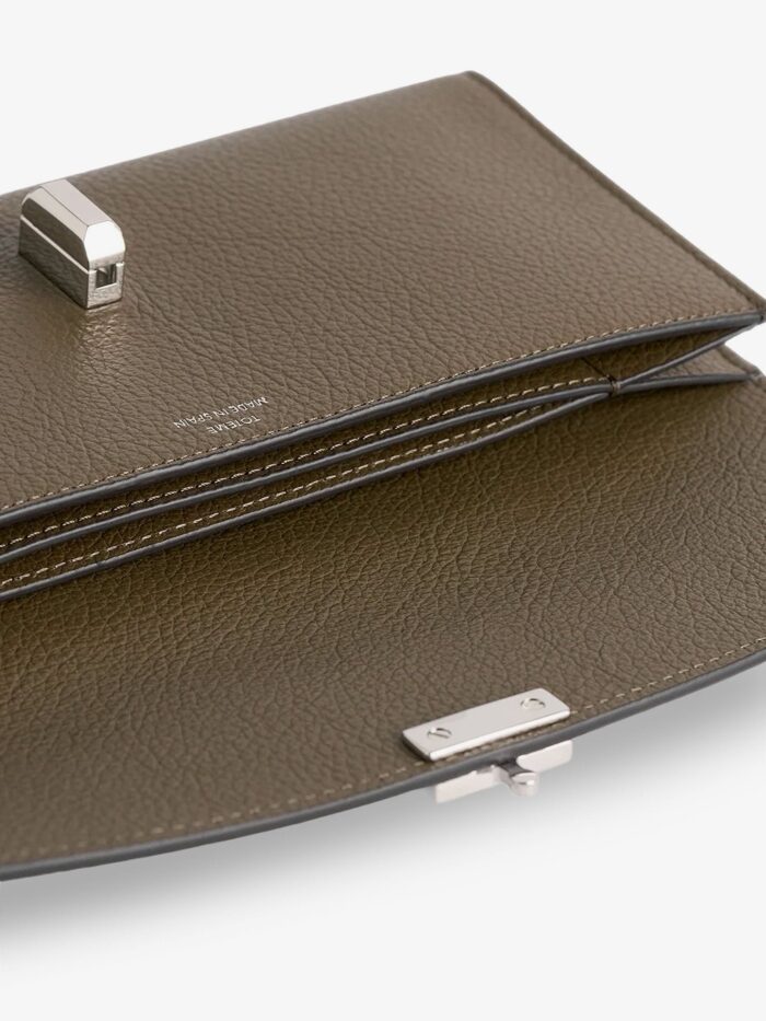 TOTEME T-Lock Leather Wallet