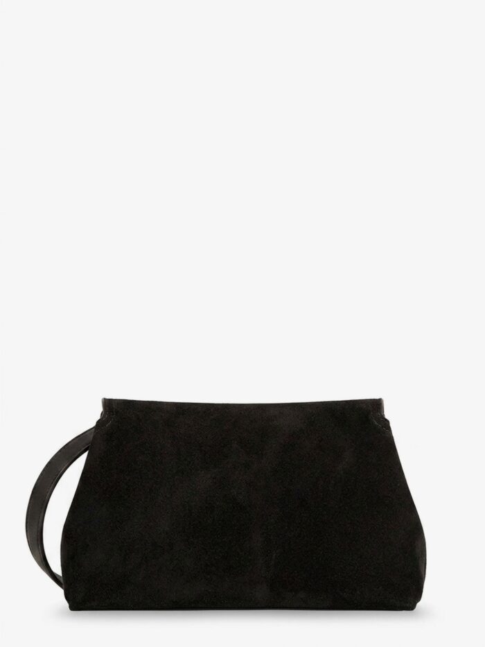 TOTEME T-Lock Suede Handbag
