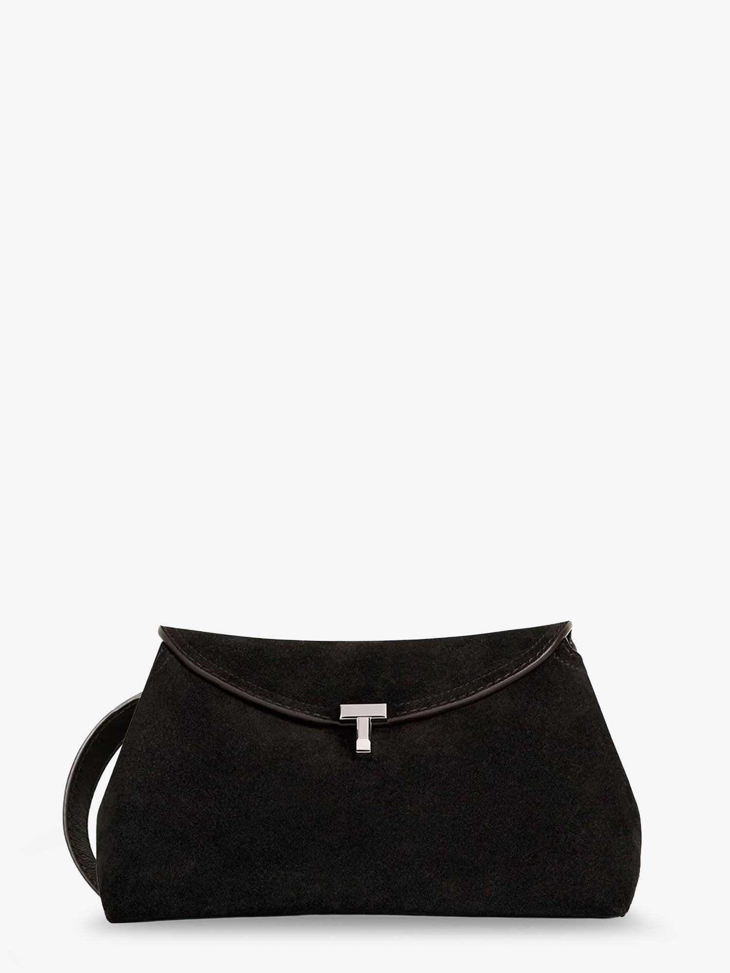 TOTEME T-Lock Suede Handbag
