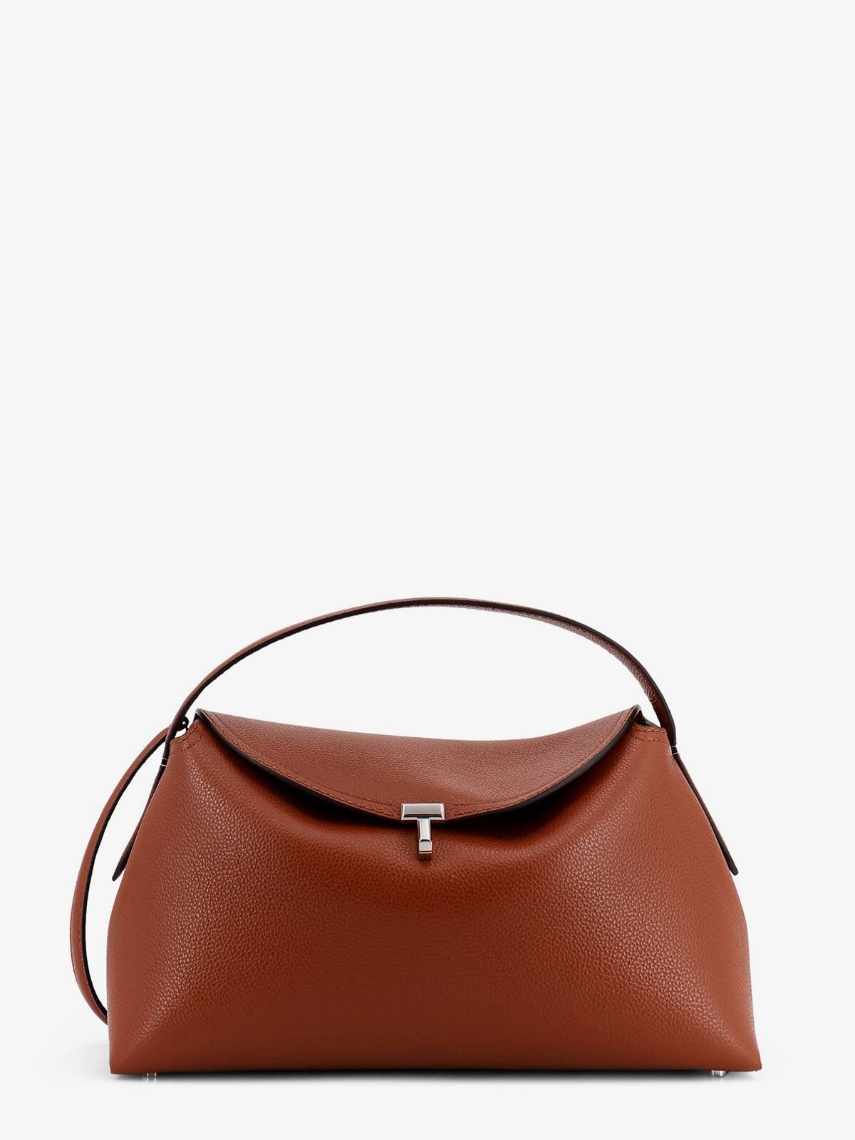 TOTEME T-Lock Suede Shoulder Bag