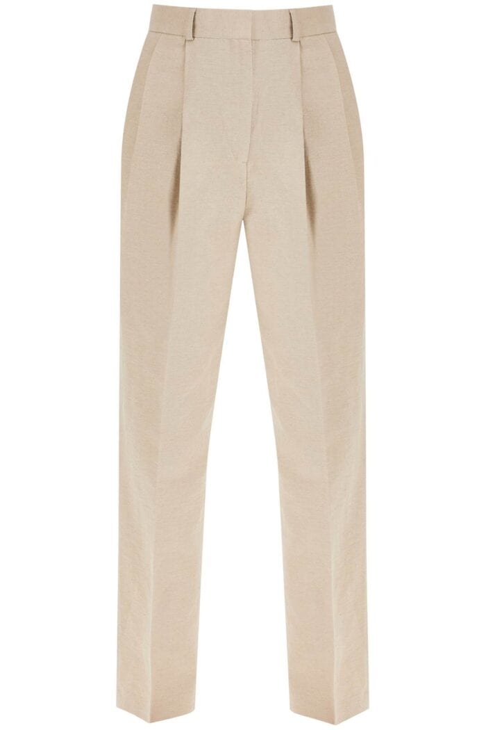 TOTEME Tailored Linen Blend Trousers For Men