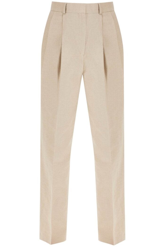 TOTEME Tailored Linen Blend Trousers For Men