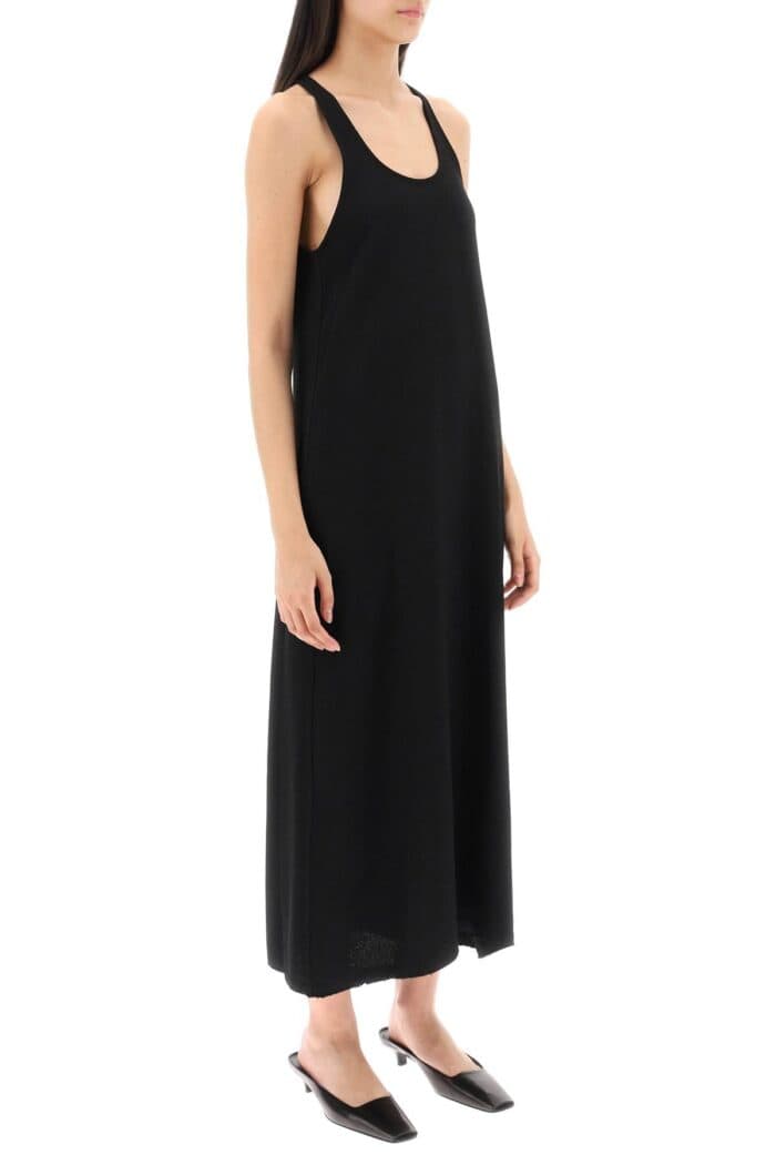 Toteme Tank Dress In Sabl Viscose