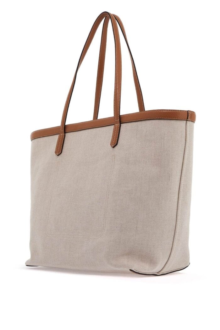 TOTEME Travel Canvas Tote Bag For Everyday Use