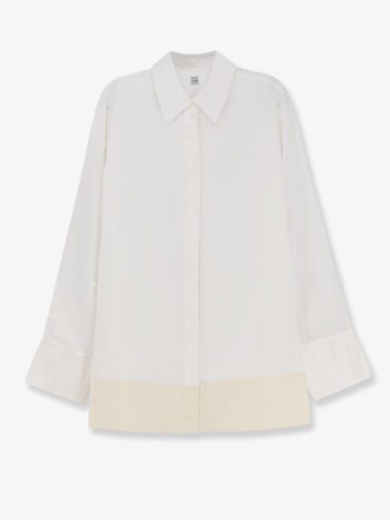 TOTEME Tuxedo Satin Viscose Shirt